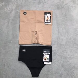 Jockey Everyday Slimming Thong & Slimming Shorts Size Small  New
